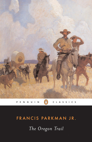The Oregon Trail book cover by Francis Parkman