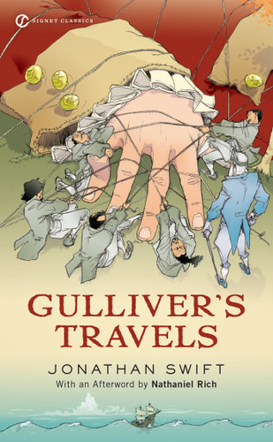 Gulliver's Travels book cover by Jonathan Swift