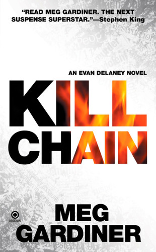 Kill Chain: An Evan Delaney Novel (Evan Delaney Novel) book cover by Meg Gardiner