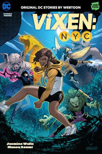 Vixen NYC Volume Three book cover by Jasmine Walls