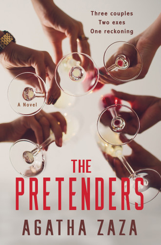 The Pretenders book cover by Agatha Zaza