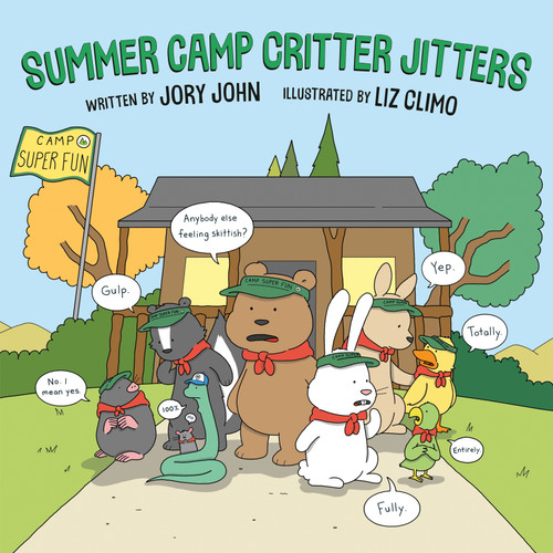 Summer Camp Critter Jitters book cover by Jory John