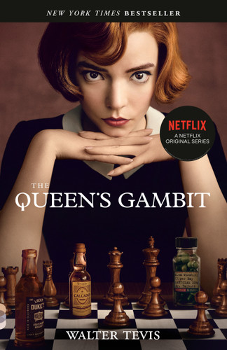 The Queen's Gambit (Television Tie-in) (Vintage Contemporaries) book cover by Walter Tevis