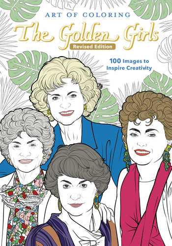 Art of Coloring: Golden Girls (Art of Coloring) book cover by Disney Books