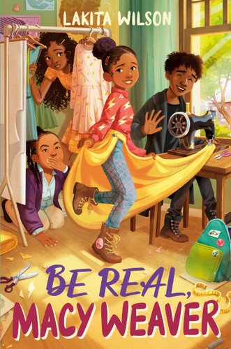Be Real, Macy Weaver book cover by Lakita Wilson