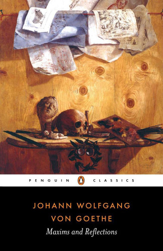 Maxims and Reflections book cover by Johann Wolfgang von Goethe
