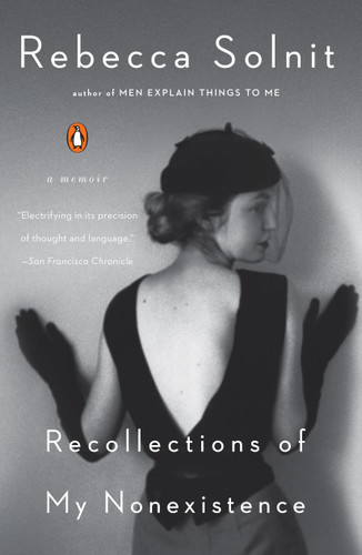 Recollections of My Nonexistence: A Memoir book cover by Rebecca Solnit