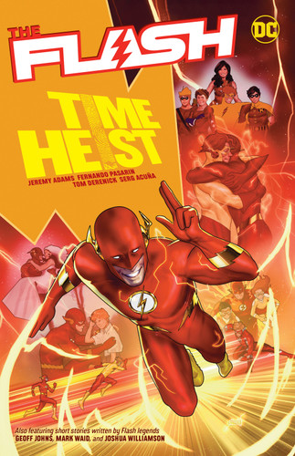 The Flash Vol. 20: Time Heist book cover by Jeremy Adams