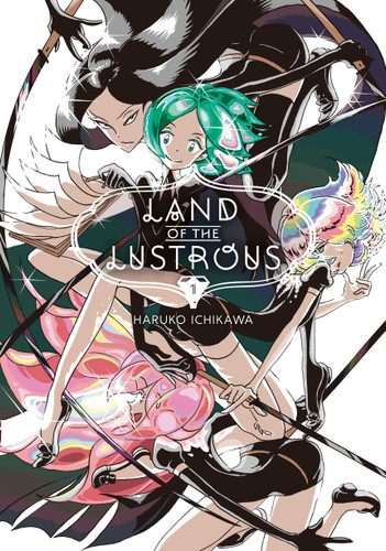 Land of the Lustrous 1 (Land of the Lustrous) book cover by Haruko Ichikawa