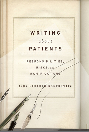 Writing About Patients book cover by Judy Leopold Kantrowitz