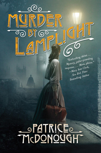 Murder by Lamplight (A Dr. Julia Lewis Mystery) book cover by Patrice McDonough