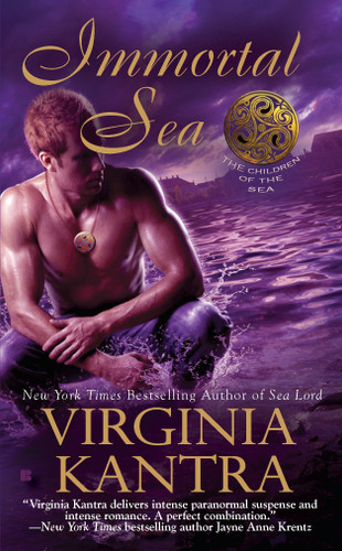 Immortal Sea (Children of the Sea) book cover by Virginia Kantra