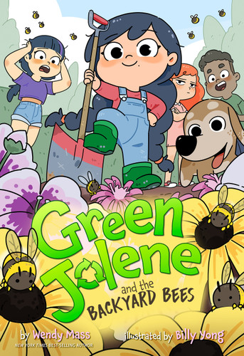 Green Jolene and the Backyard Bees (Disney Planet Possible) book cover by Wendy Mass