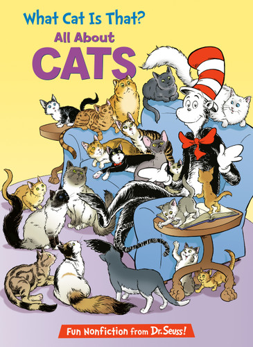 What Cat Is That? All About Cats (The Cat in the Hat's Learning Library) book cover by Tish Rabe
