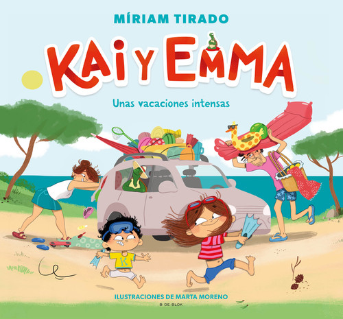 Kai y Emma: Unas vacaciones intensas / Kai and Emma 2: An Intense Vacation (KAI Y EMMA) book cover by Míriam Tirado