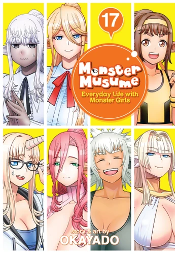 Monster Musume Vol. 17 (Monster Musume) book cover by Okayado