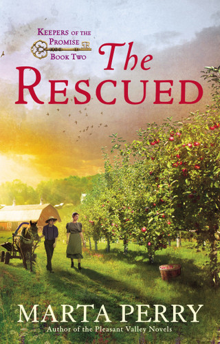 The Rescued (Keepers of the Promise) book cover by Marta Perry