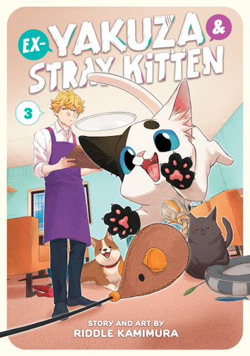 Ex-Yakuza and Stray Kitten Vol. 3 (Ex-Yakuza and Stray Kitten) book cover by Riddle Kamimura