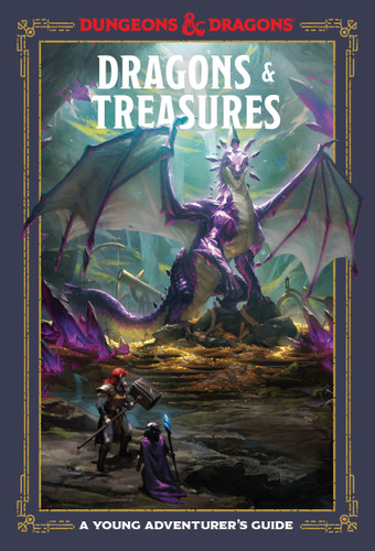 Dragons & Treasures (Dungeons & Dragons): A Young Adventurer's Guide (Dungeons & Dragons Young Adventurer's Guides) book cover by Jim Zub, Official Dungeons & Dragons Licensed