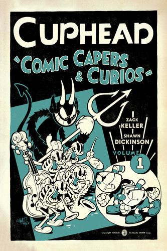 Cuphead Volume 1: Comic Capers & Curios (Cuphead) book cover by Zack Keller