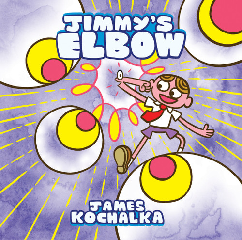 Jimmy's Elbow book cover by James Kochalka