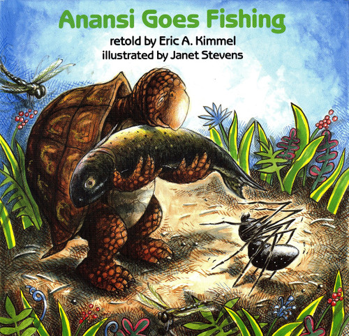 Anansi Goes Fishing (Anansi the Trickster #2) Cover
