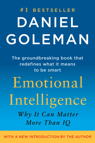Emotional Intelligence: Why It Can Matter More Than IQ book cover by Daniel Goleman