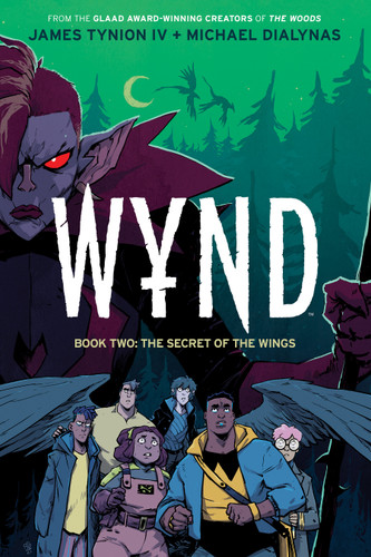 Wynd Book Two: The Secret of the Wings (Wynd) book cover by James Tynion IV
