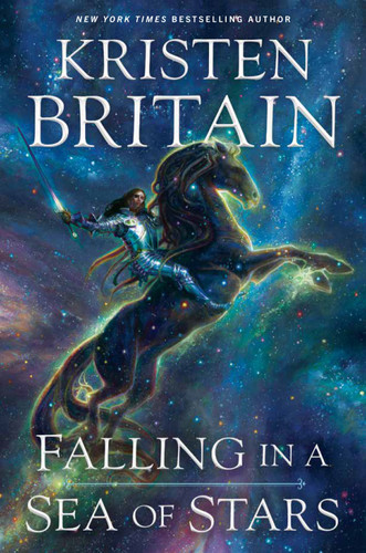 Falling in a Sea of Stars: Green Rider #8 (Green Rider) book cover by Kristen Britain