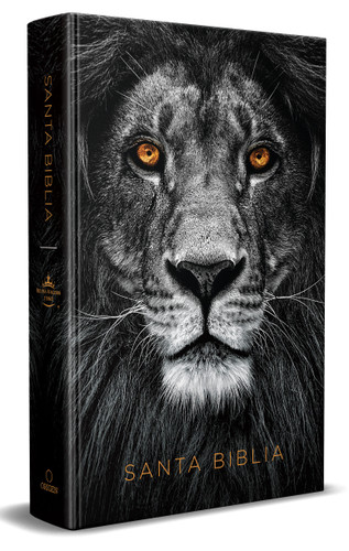 Biblia Reina Valera 1960 letra grande. Tapa dura, León de Judá, tamaño manual/ Spanish Bible RVR 1960. Handy Size, Large Print, Hardcover, Lion of Judah book cover by Reina Valera Revisada 1960