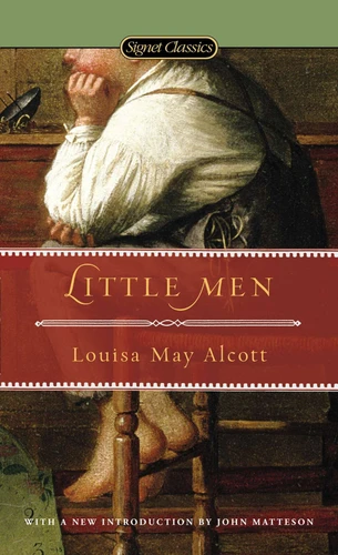 Little Men (Little Women Series) book cover by Louisa May Alcott, J.T. Barbarese