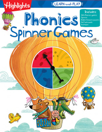 Highlights Learn-and-Play Phonics Spinner Games (Highlights Learn-and-Play) book cover by 