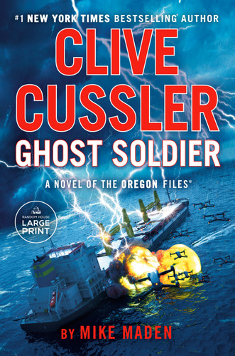 Clive Cussler Ghost Soldier (The Oregon Files) book cover by Mike Maden