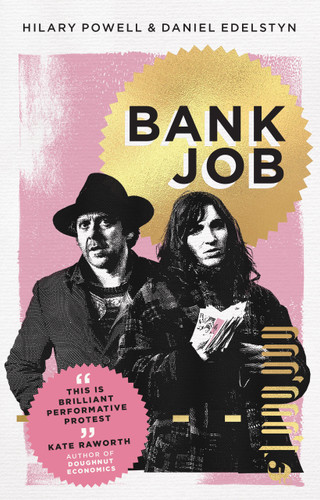 Bank Job book cover by Hilary Powell, Daniel Edelstyn