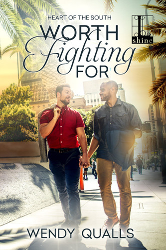 Worth Fighting For (Heart of the South) book cover by Wendy Qualls
