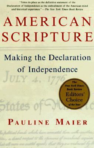 American Scripture: Making the Declaration of Independence Cover American Scripture: Making the Declaration of Independence Cover