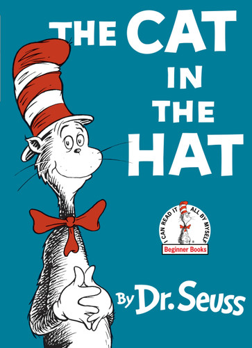The Cat in the Hat (Beginner Books) book cover by Dr. Seuss