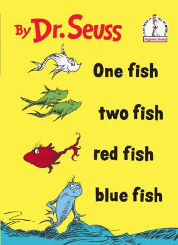 One Fish Two Fish Red Fish Blue Fish [Hardcover] Cover