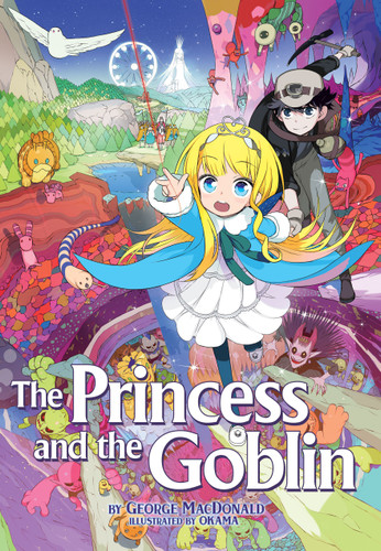 The Princess and the Goblin (Illustrated Novel) book cover by George MacDonald