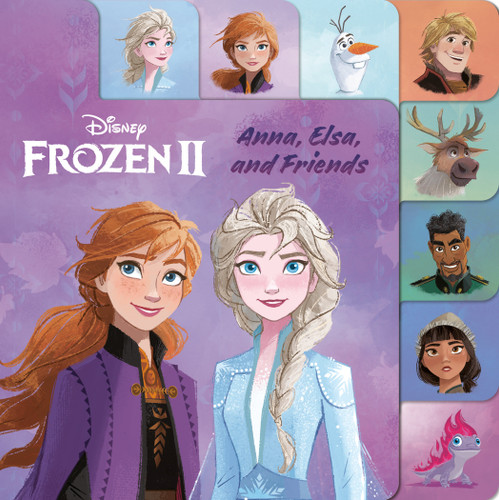 Anna, Elsa, and Friends (Disney Frozen 2) book cover by RH Disney
