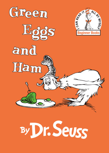 Green Eggs and Ham (Beginner Books) book cover by Dr. Seuss
