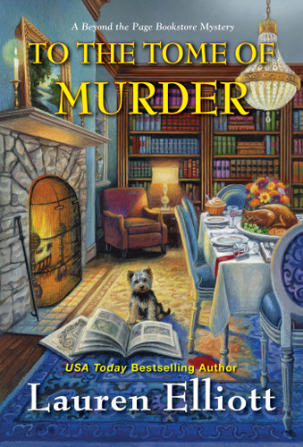 To the Tome of Murder (A Beyond the Page Bookstore Mystery) book cover by Lauren Elliott