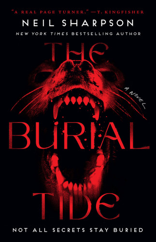 The Burial Tide book cover by Neil Sharpson