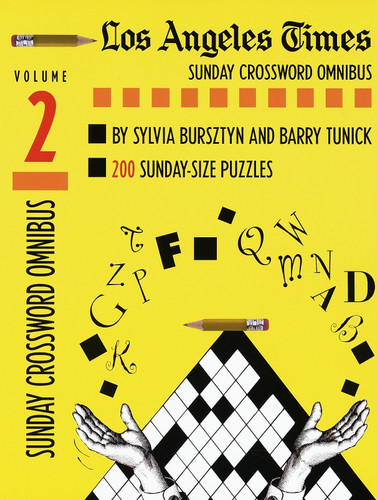 Los Angeles Times Sunday Crossword Omnibus, Volume 2 (The Los Angeles Times) book cover by Sylvia Bursztyn, Barry Tunick