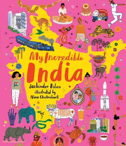 My Incredible India (My Amazing Adventures) book cover by Jasbinder Bilan