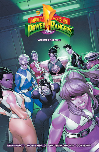 Mighty Morphin Power Rangers Vol. 14 (Mighty Morphin Power Rangers) book cover by Ryan Parrott