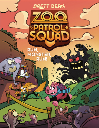 Run, Monster, Run! #2: A Graphic Novel (Zoo Patrol Squad) book cover by Brett Bean