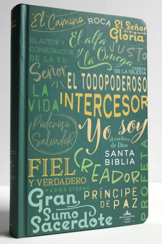 Biblia RVR 1960 letra grande tamaño manual, con nombres de Dios / Spanish Bible RVR 1960 Handy Size Large Print, Names book cover by Reina Valera Revisada 1960