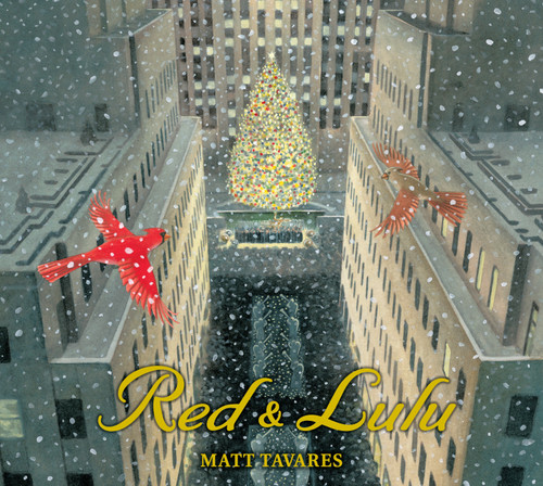 Red and Lulu book cover by Matt Tavares