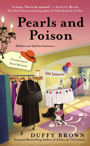 Pearls and Poison (A Consignment Shop Mystery) book cover by Duffy Brown